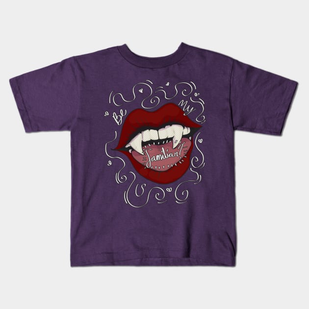 Be My Familiar? Kids T-Shirt by Wyrielle